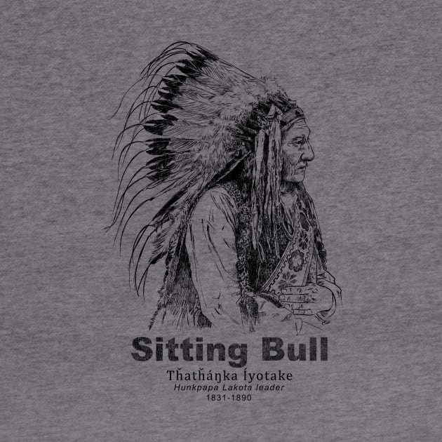 Sitting Bull-Lakota-Sioux-Native American-Indian by StabbedHeart